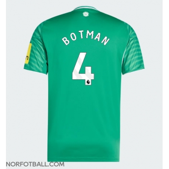 Billige Fotballdrakt Newcastle United Sven Botman #4 Replika Bortedrakt 2025-26 Kortermet